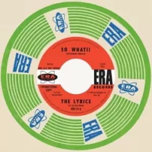 So What/They Cant Hurt Me by The Lyrics Vinyl Album