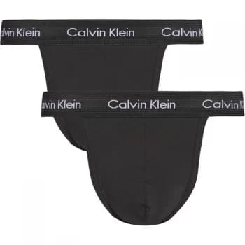 Calvin Klein THONG 2PK - Black