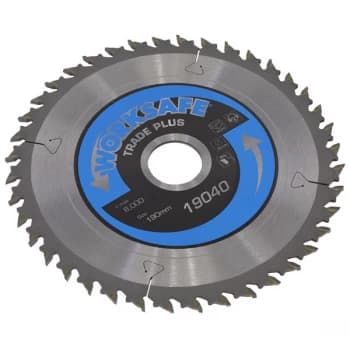 Worksafe TPS19040 Trade Plus Circular Saw Blade Ø190 x 30mm - 40tpu