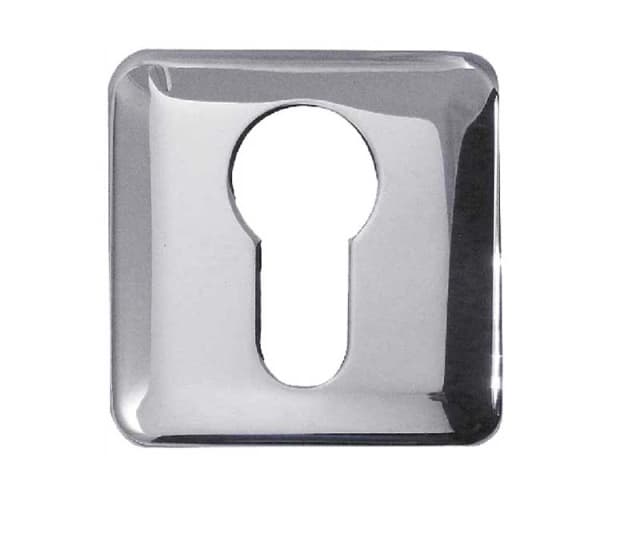 LocksOnline Square Bevelled Euro Profile Escutcheon
