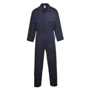 Portwest S998 Euro Cotton Boilersuit Navy Blue Extra Large 31"