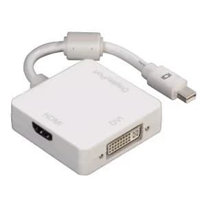 Hama Mini DisplayPort Adapter for DVI, Displayport or HDMI