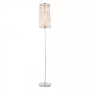 3 Light Floor Lamp Chrome, Crystal (K5) Detail, G9
