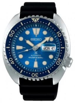 Seiko Prospex Gents Mechanical Save The Ocean Black Watch
