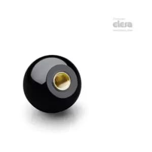 Elesa - plx Spherical knobs Duroplast Boss with threaded hole PLX.25 B-M10