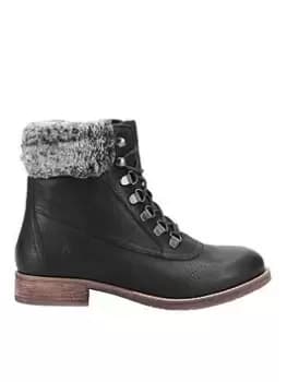 Hush Puppies Hush Puppies Effie Boot, Black, Size 3, Women