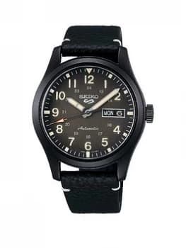 Seiko Seiko 5 Sports - Field Collection Leather Mens Watch