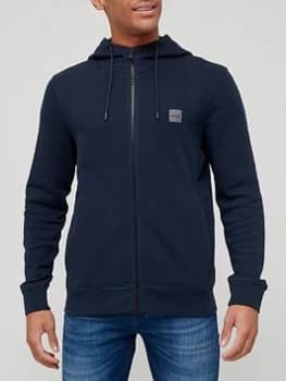 Hugo Boss Zetalk 1 Zip Through Hoodie Navy Size 2XL Men