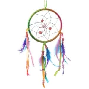 Small Decorative Rainbow Dreamcatcher