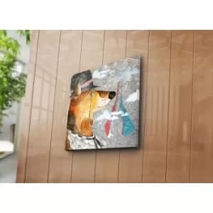 4545K-66 Multicolor Decorative Canvas Painting