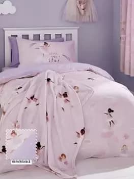 Catherine Lansfield Dancing Fairies Duvet Set Pink - Tb