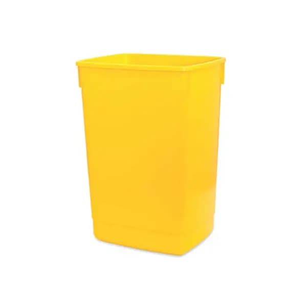 Addis Addis 60 Litre Flip Top Bin Yellow Base 510901 510901