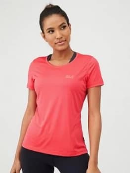Jack Wolfskin Tech Tee - Red