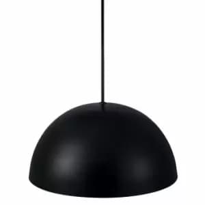 Nordlux Ellen 30cm Dome Pendant Ceiling Light Black, E27