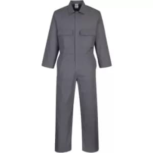 S999 sz xl Grey Work Euro Boiler Suit Coverall Overall ppe Mechanic - Portwest