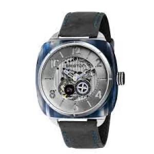 Briston 201042.SA.BL.2.B Streamliner Skeleton Auto Blue Watch