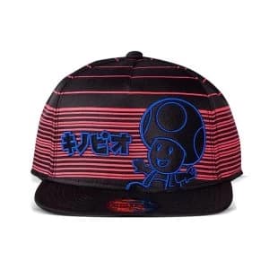 NINTENDO Super Mario Bros. Neon Toad Snapback Baseball Cap