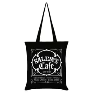 Grindstore SalemA's Cafe Tote Bag (One Size) (Black/White)