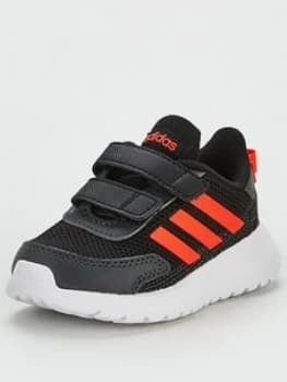 Adidas Tensaur Run Infant Trainers - Black/Orange