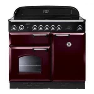 Rangemaster CLAS100EICY-C Classic 100cm Induction Cranberry-Chrome