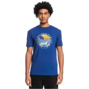 Quiksilver Club T Shirt Mens - Blue
