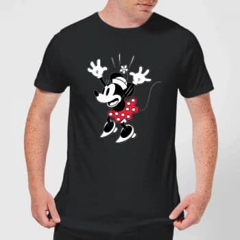 Disney Minnie Mouse Surprise Mens T-Shirt - Black - 3XL - Black