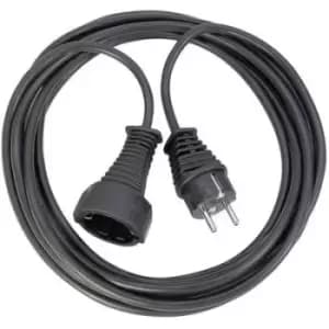 Brennenstuhl 1165010015 Current Cable extension Black 2.00 m