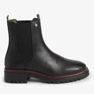Barbour Womens Evie Leather Chelsea Boots - UK 4