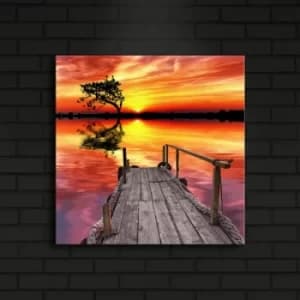 4040?ACT-4 Multicolor Decorative LED Lighted Canvas Painting