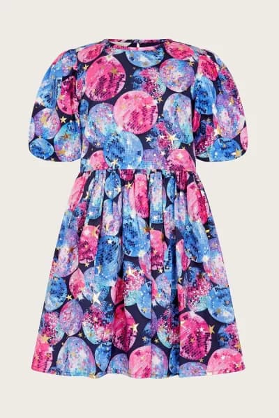 Disco Ball Print Dress