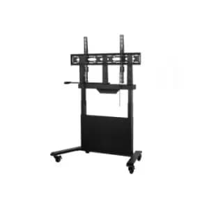 Motorised Height Adjustable Flat Screen Trolley