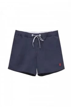 Mens French Connection Marco Plain Casual Swim Short Marine