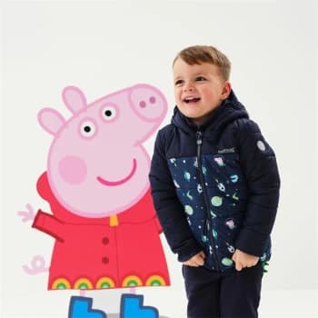 Regatta Boys Peppa Insulated Jacket - Navy/Navy