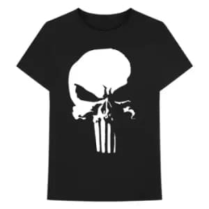 Marvel Comics - Punisher Shadow Skull Unisex Large T-Shirt - Black