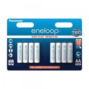 Panasonic Eneloop AA NI-MH 1900mAh Rechargeable Batteries