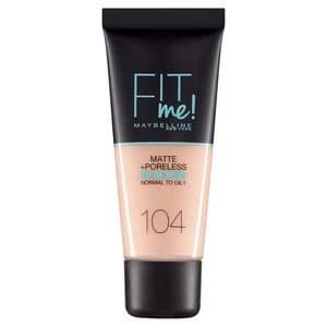 Maybelline Fit Me Matte and Poreless Foundation Soft Ivory