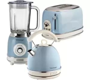 Ariete Vintage ARPK27 Toaster, Kettle & Blender Bundle