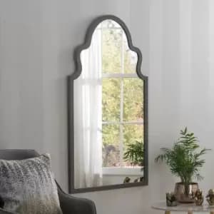 Moroccon mirror Darkgrey 98(h)x52cm(w)