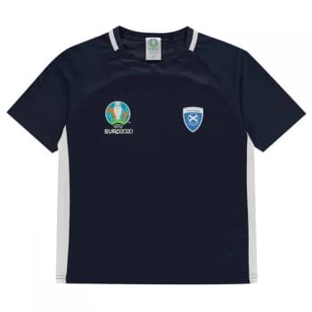 UEFA Euro 2020 Scotland Polyester T Shirt - Navy