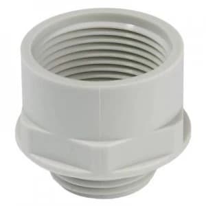 Cable gland extension M12 M16 Polyamide Light grey Wiska KEM 1216