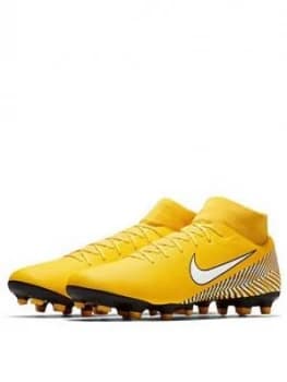 Nike Mens Mercurial Superfly 6 Academy Neymar Mg Football Boot BlackYellow Size 10 Men