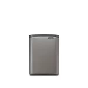 Brabantia Bo Waste Bin 7L - Platinum