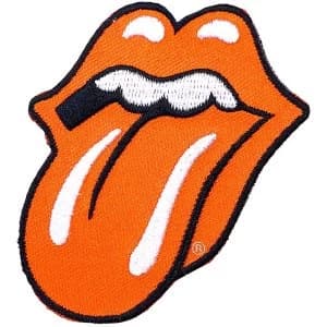 The Rolling Stones - Classic Tongue Orange Standard Patch