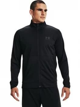 Urban Armor Gear Training Pique Track Jacket - Black Size M Men
