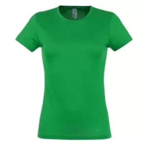 SOLS Womens/Ladies Miss Short Sleeve T-Shirt (L) (Kelly Green)