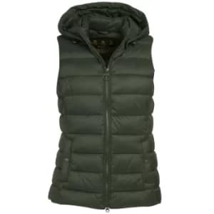 Barbour Womens Shaw Quilted Gilet Sage 8