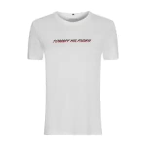 Tommy Sport Cut Graphic Crewneck T-Shirt - White