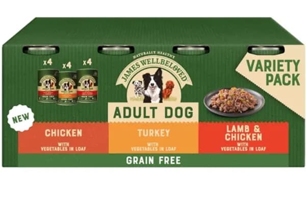 James Wellbeloved Grain Free Adult Turkey Dog Food 400g