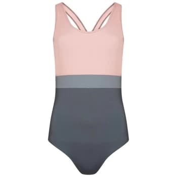 Dare 2b Laura Whitmore Make Waves swimsuit - PwdrPnk/Orin