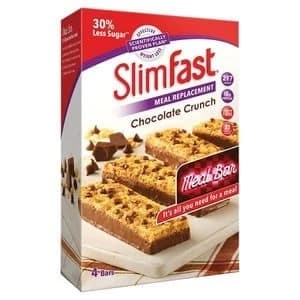 SlimFast Meal Replacement Chocolate Crunch Bars